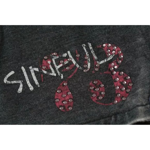 Sinful AFFLICTION Women's Short NO REGRETS SKIRT - Picture 6 of 9